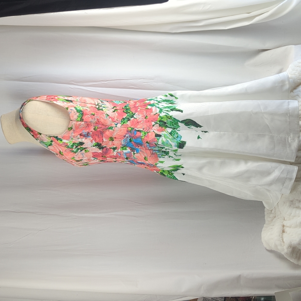 CB Established 1962 Floral Sleeveless  Dress Sz 6 - Picture 2 of 8